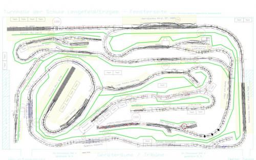 2020/02 - Plán layoutu moduliště na setkání FREMO v Lengefeldu (Sasko)