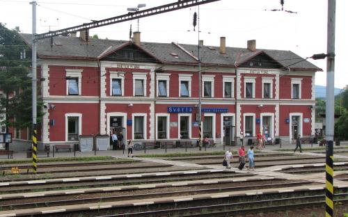 Staniční budova Světlá nad Sázavou (foto 2007)