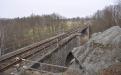 Železniční viadukt přes údolí Karba u Obce Zahrádky u České Lípy